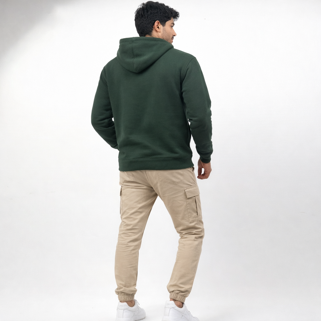 Men’s Premium Dark Green Zipper