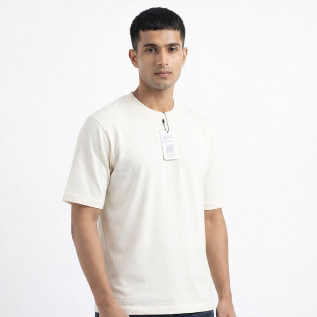 Men’s Premium Solid White T-Shirt
